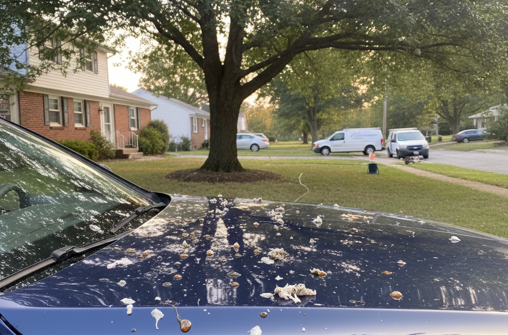 How Does Bird Droppings and Tree Sap Damage Your Car’s Paint in Berlin and What Can You Do About It?