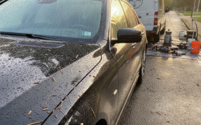How Does Heavy Rain and Road Debris Contaminate Your Car’s Paint in Glassboro and What Should You Do About It?