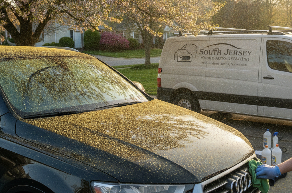 How Does Pollen Season Affect Your Car’s Paint in Williamstown and What Should You Do About It?