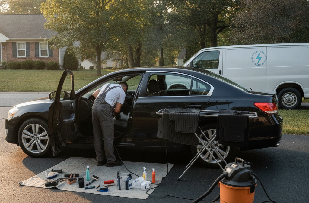 How Does Interior Detailing Remove Odors and Stains from Your Car in Voorhees and South Jersey?