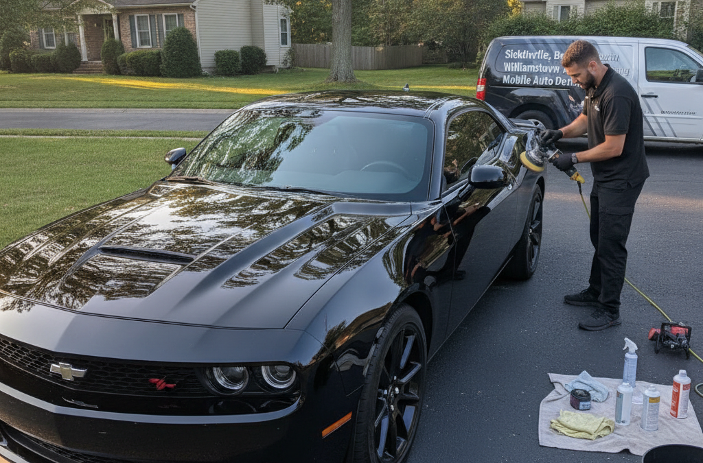 How Does Paint Correction Restore Faded and Swirl-Marked Paint on Older Vehicles in Blackwood and South Jersey?