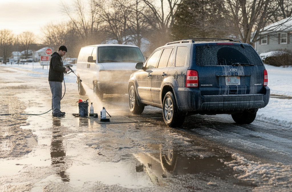 How Does Road Salt Damage Your Car’s Paint in Winslow Township and What Can You Do About It?