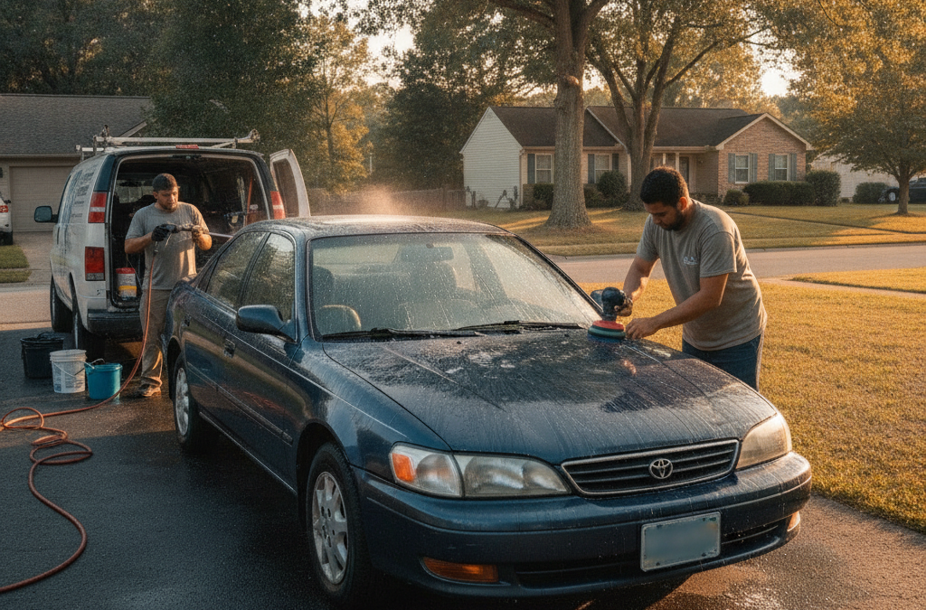 How Does Detailing a High-Mileage Vehicle in Washington Township Help It Look and Run Better for Longer?