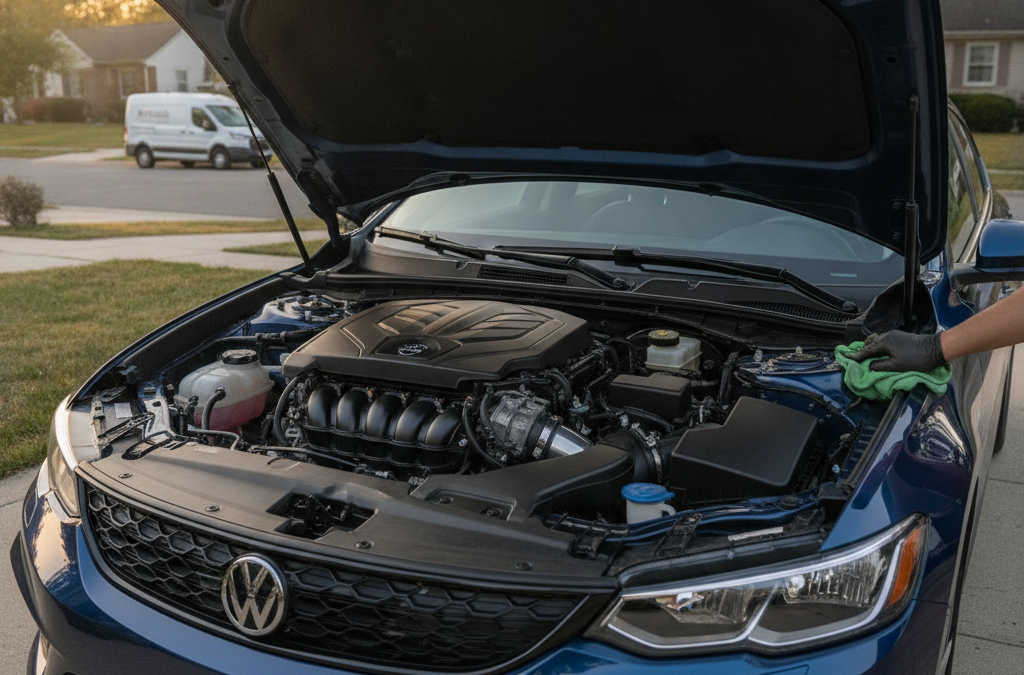 How Does Engine Bay Cleaning Work and Should Car Owners in Washington Township Consider It as Part of Their Detailing Routine?