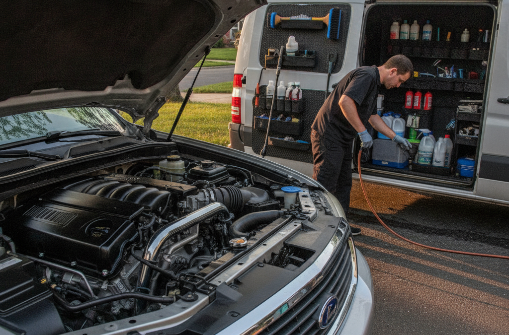 Does Your Car’s Engine Bay Need Professional Cleaning and What Should Washington Township Drivers Know Before They Try It Themselves?