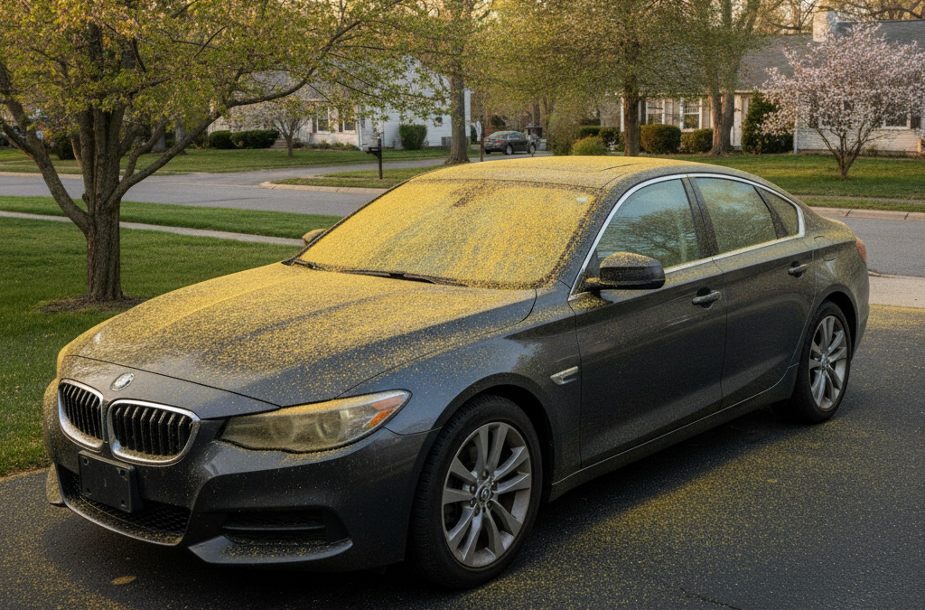 How Does Pollen Season Affect Your Car’s Paint and Exterior in Sicklerville and What Should South Jersey Drivers Do About It?