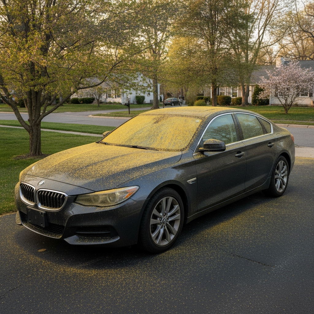 how-does-pollen-season-affect-car-paint-sicklerville-south-jersey