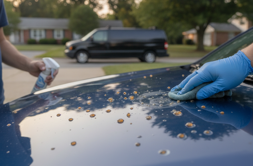 How Does Tree Sap Damage Your Car’s Paint in Washington Township and What Should South Jersey Drivers Do to Remove It Safely?