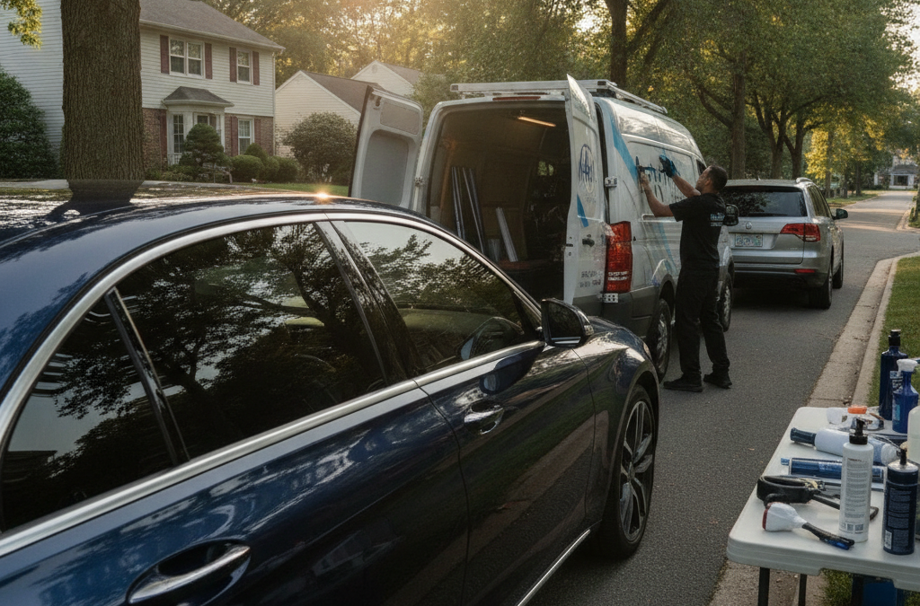 How Does Ceramic Coating Protect Your Car’s Paint During Winslow Township Winters and Beyond?