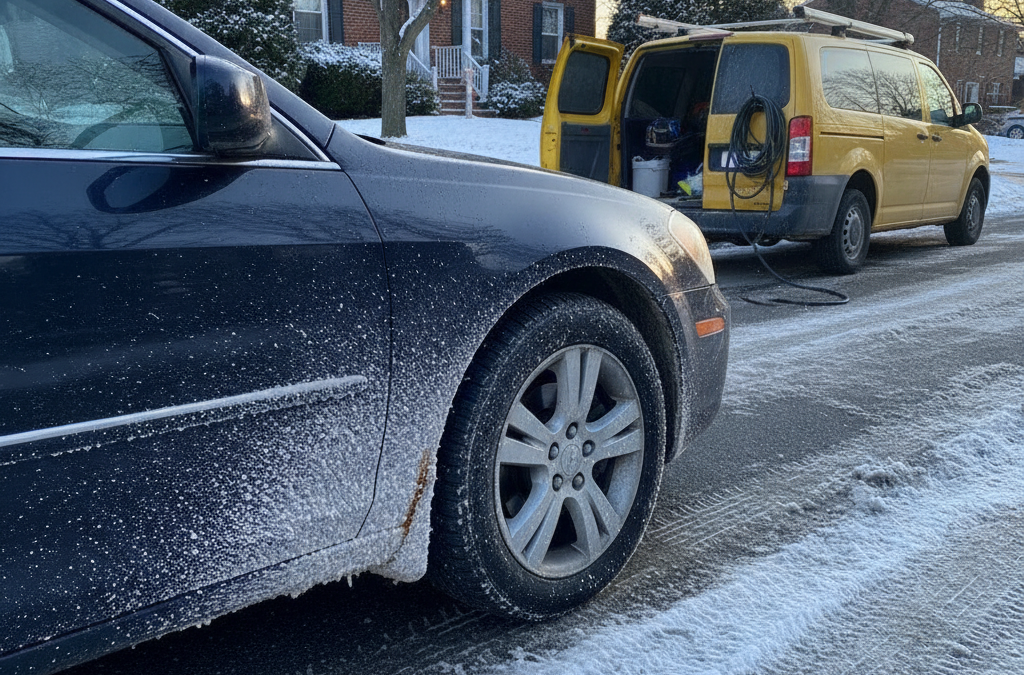 How Does Road Salt Damage Your Car’s Paint and Undercarriage in Sicklerville and What Can South Jersey Drivers Do to Prevent It?