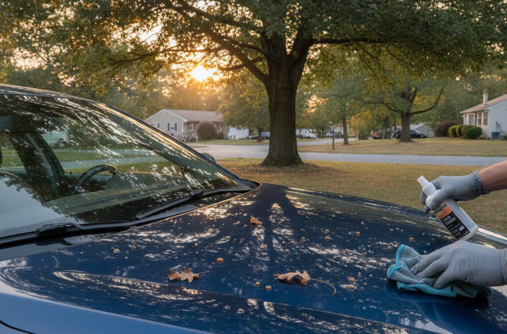 How Does Tree Sap Damage Your Car’s Paint in Williamstown and What Can South Jersey Drivers Do to Remove It Safely?
