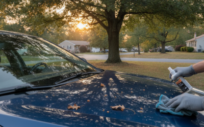 How Does Tree Sap Damage Your Car’s Paint in Williamstown and What Can South Jersey Drivers Do to Remove It Safely?