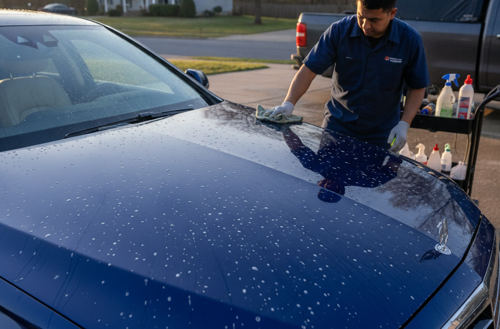 What Is Water Spot Damage and How Can Car Owners in Deptford and South Jersey Remove It Before It Ruins Their Paint?